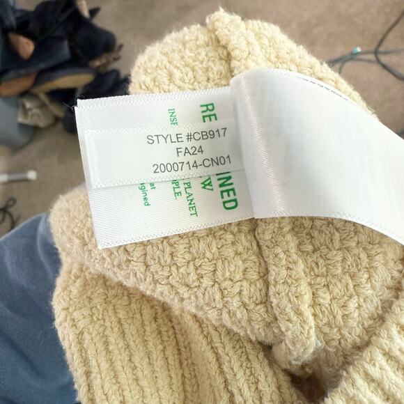 J. Crew Cream/Navy Contrast-Trim Cardigan Women's Size XXL Button Up Relaxed Fit - Picture 8 of 11